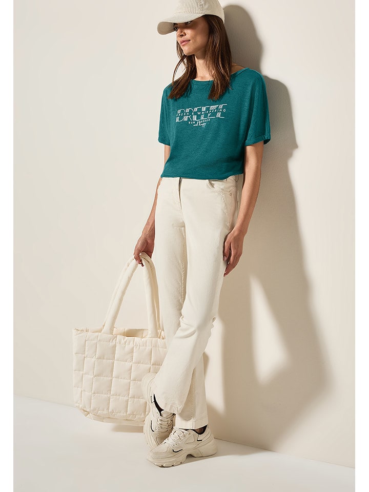 Cecil Koszulka w kolorze zielonym rozmiar: M