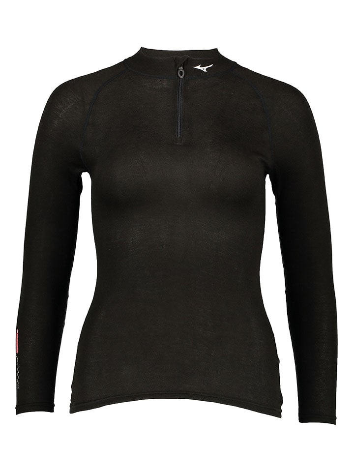 Mizuno Podkoszulek funkcyjny "MidActive" w kolorze czarnym rozmiar: XL