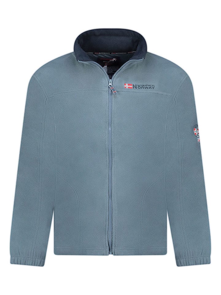 Geographical Norway Kurtka polarowa "Tamazonie" w kolorze niebieskim rozmiar: M
