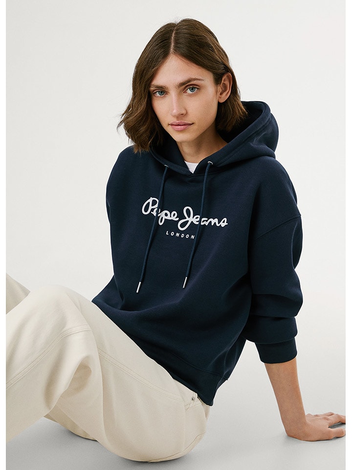 Pepe Jeans Bluza "Baddy" w kolorze granatowym rozmiar: S