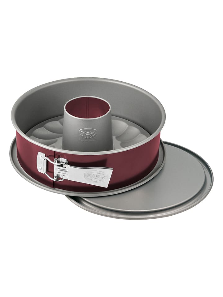 Dr. Oetker Tortownica "Back Love" w kolorze czerwono-szarym - Ø 26 cm rozmiar: onesize