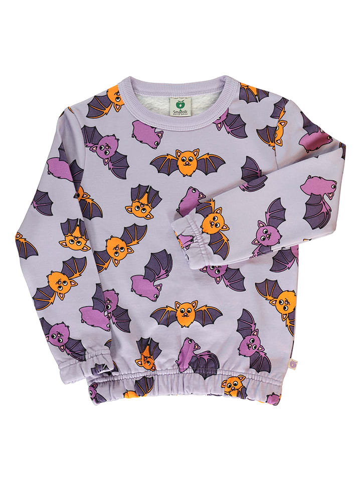 Småfolk Bluza "Bats" w kolorze fioletowym rozmiar: 110/116