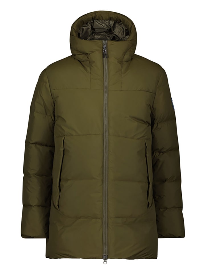 DOLOMITE Parka puchowa "Fitzroy" w kolorze khaki rozmiar: XL
