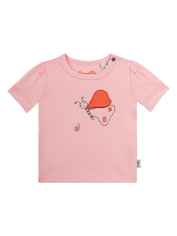 Sanetta Kidswear Koszulka w kolorze jasnoróżowym rozmiar: 86