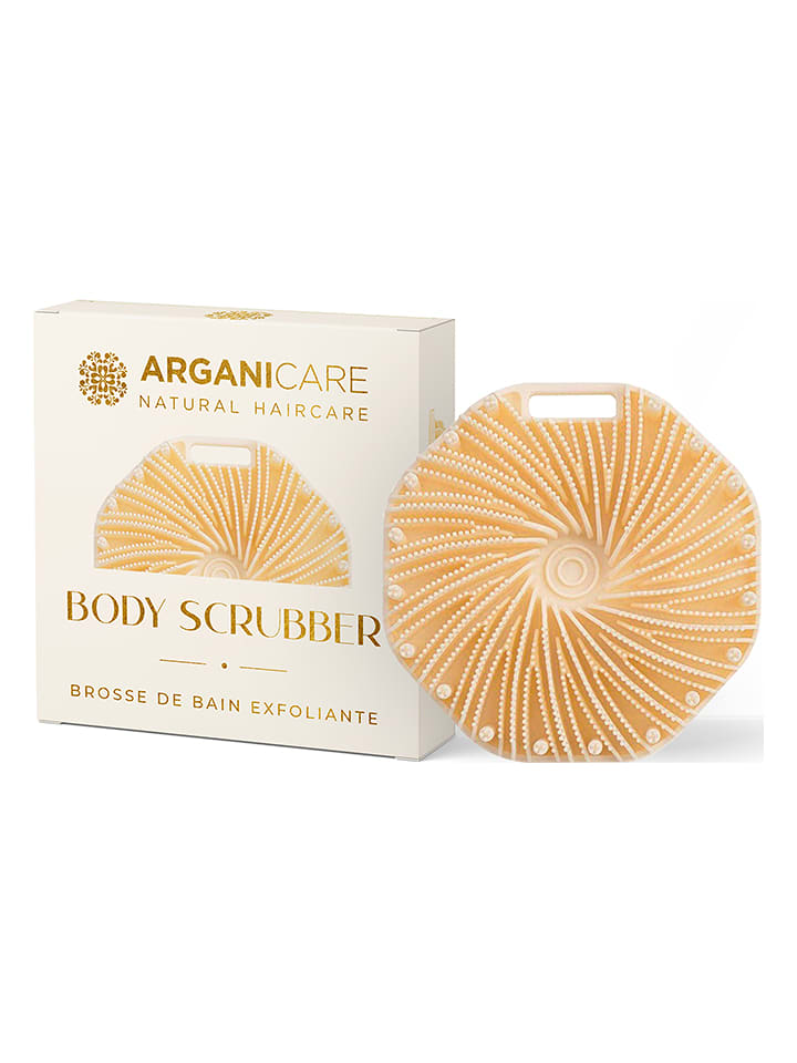 Argani Care Szczotka w kolorze żółtym do kąpieli rozmiar: onesize