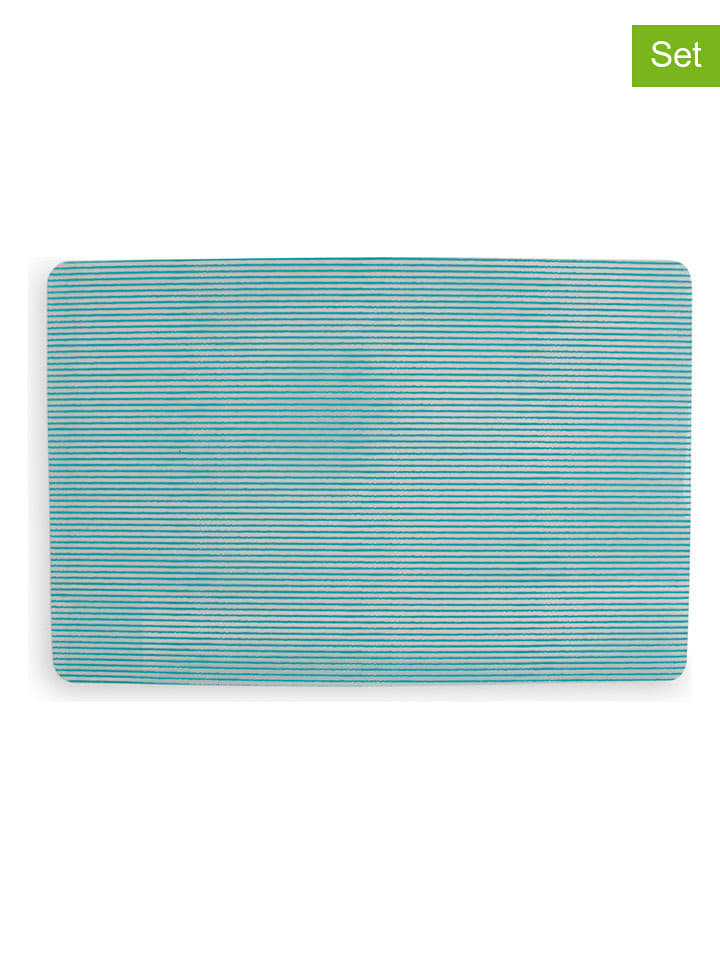 Salt and Pepper Podkładki stołowe (4 szt.) "Nala" w kolorze zielonym - 28 x 43 cm rozmiar: onesize