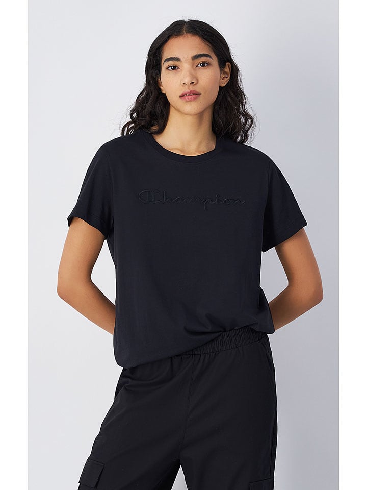 Champion Koszulka w kolorze czarnym rozmiar: M