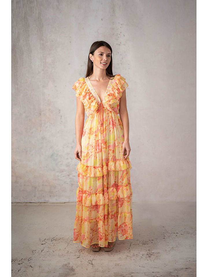 Lula Natura Sukienka w kolorze pomarańczowym rozmiar: onesize