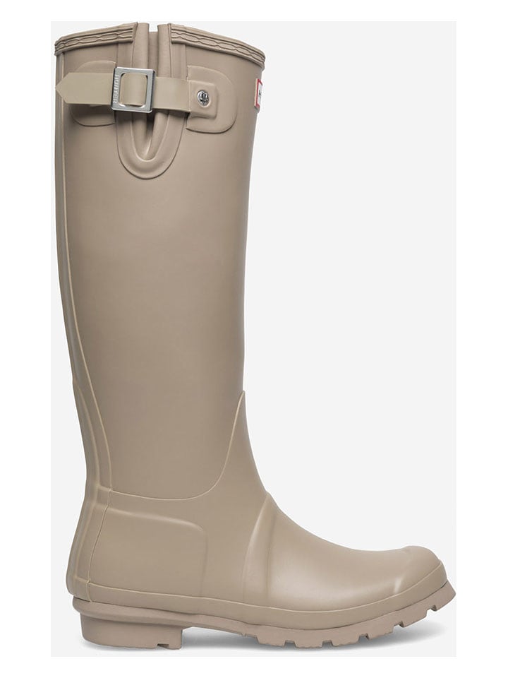 Hunter Kalosze "HFW-004" w kolorze beżowym rozmiar: 41