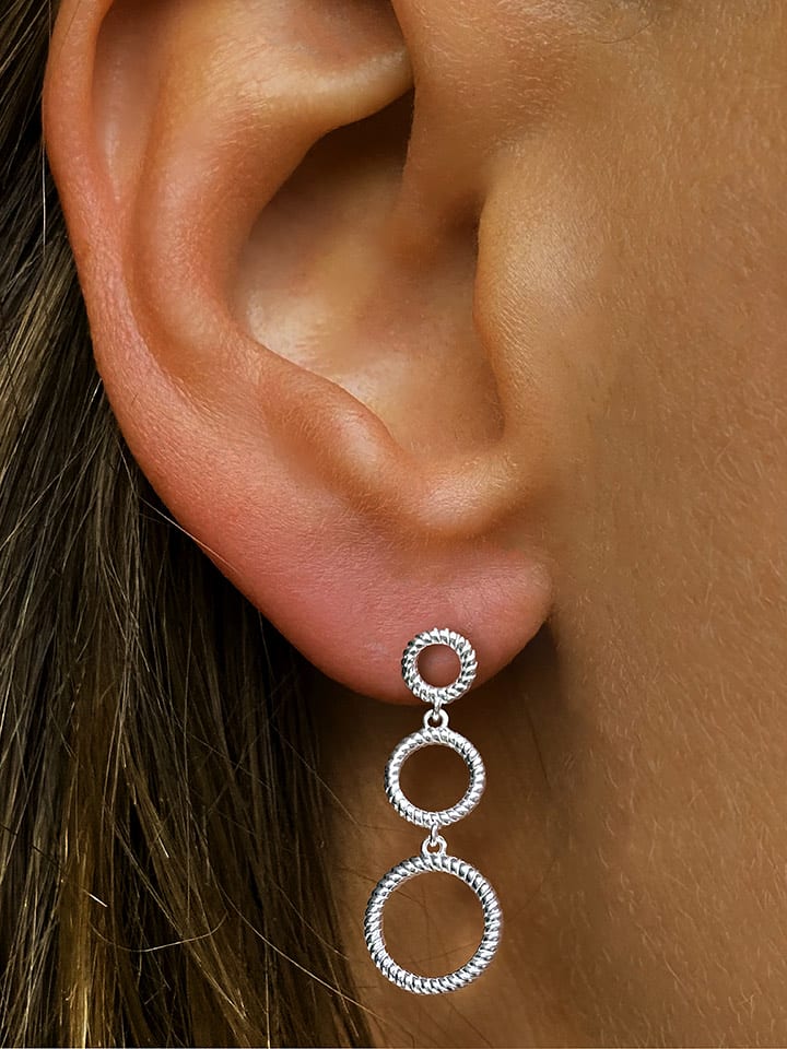 Eclat d'Argent Srebrne kolczyki-wkrętki rozmiar: onesize