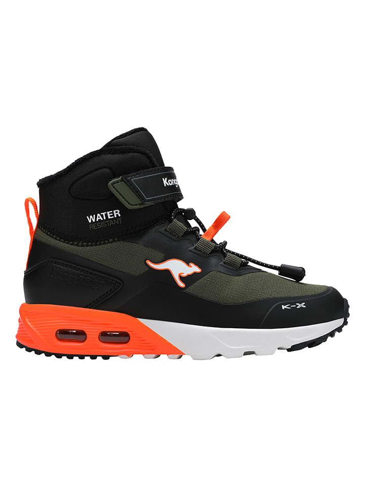 Kangaroos Sneakersy "Toke" w kolorze czarno-pomarańczowym rozmiar: 29