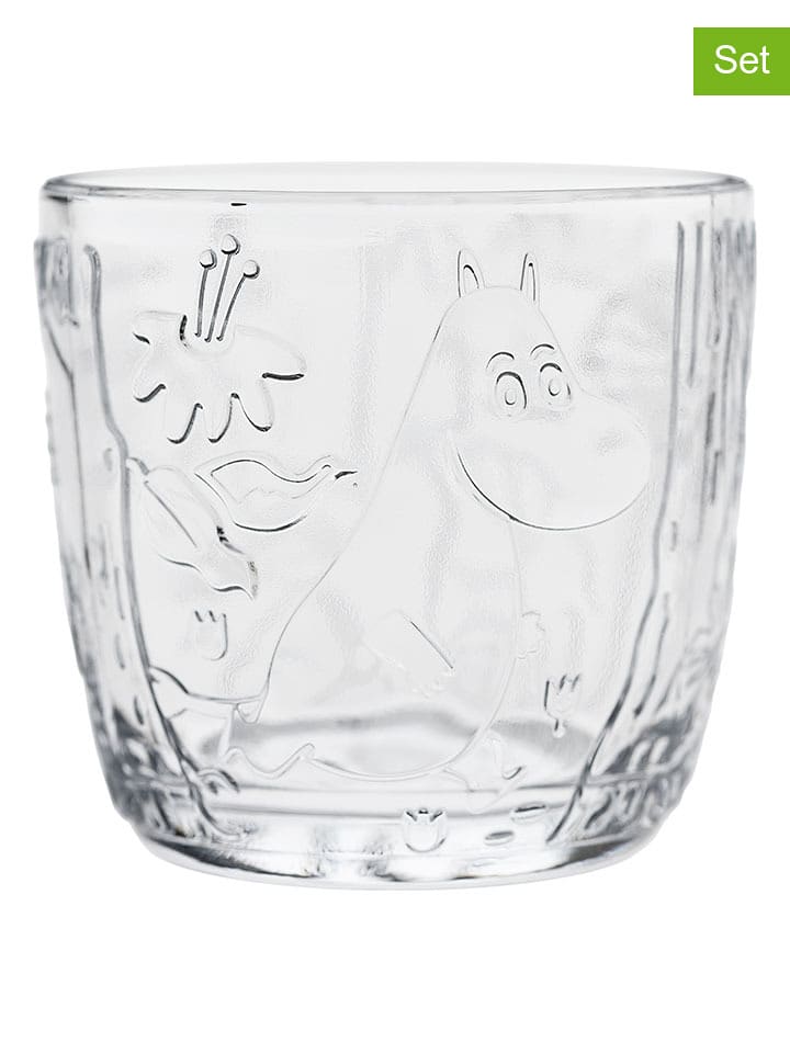 Moomin Szklanki (2 szt.) - 280 ml rozmiar: onesize