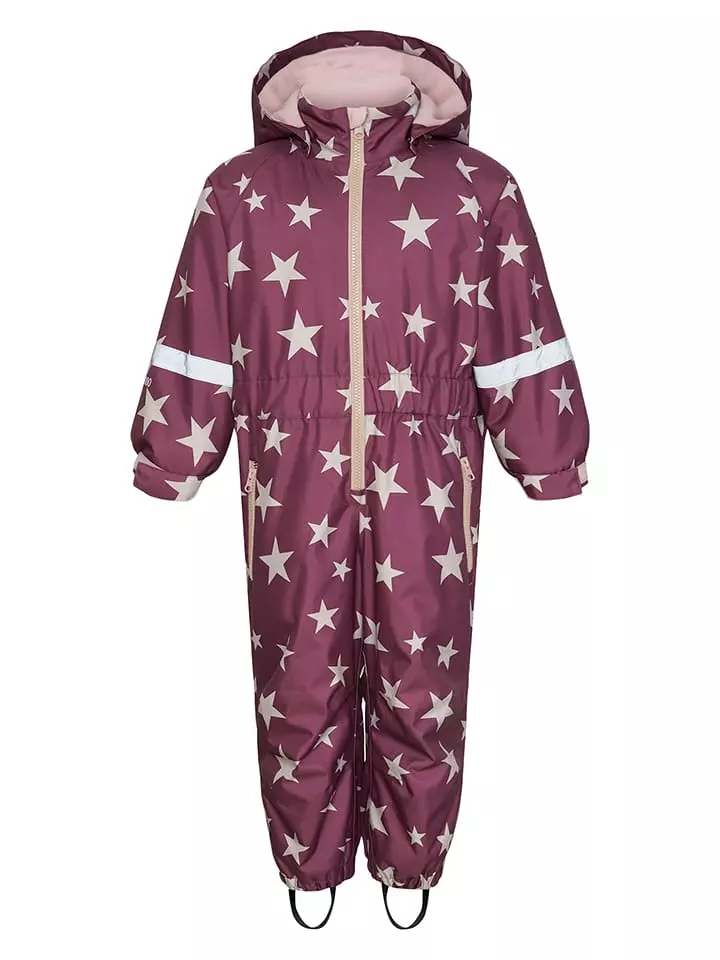 HULABALU Kombinezon zimowy "X-Stars" w kolorze fioletowym rozmiar: 92