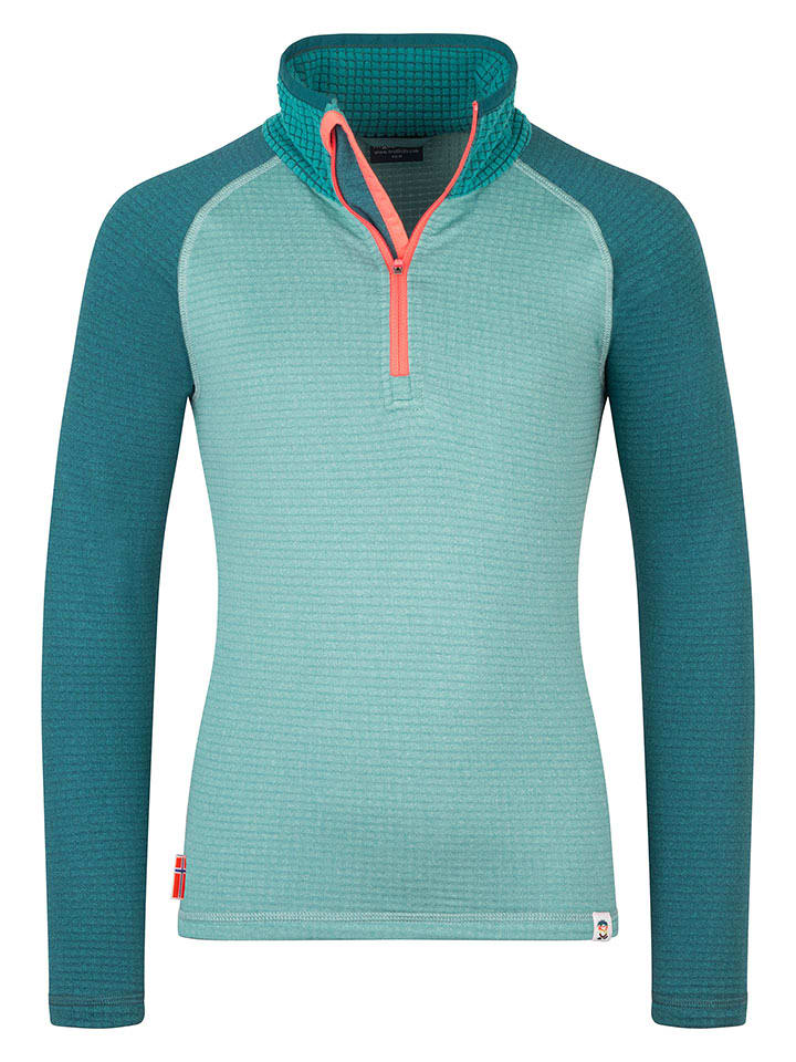 Trollkids Koszulka funkcyjna "Rauland" w kolorze turkusowym rozmiar: 98