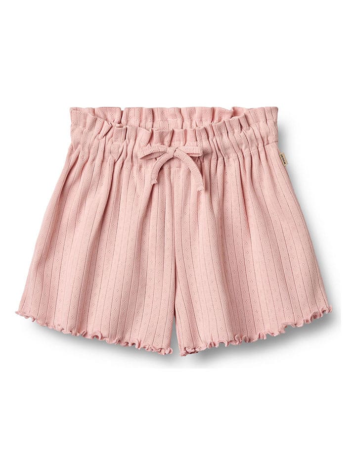 Wheat Szorty "Ina" w kolorze jasnoróżowym rozmiar: 98