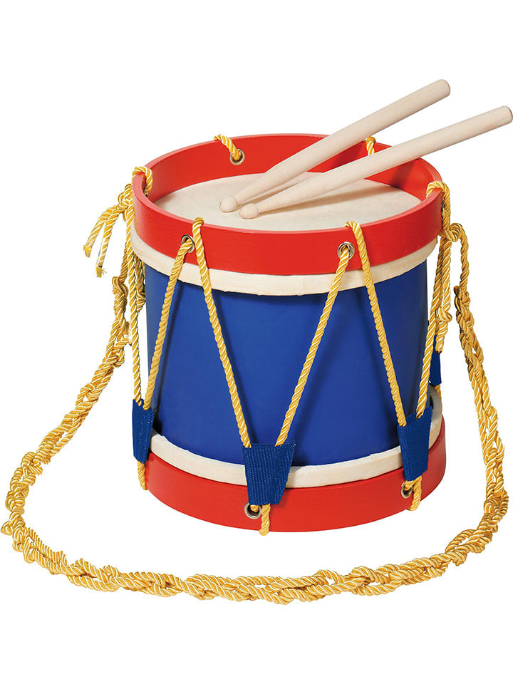 Goki Bębenek w kolorze niebiesko-czerwonym - 3+ rozmiar: onesize