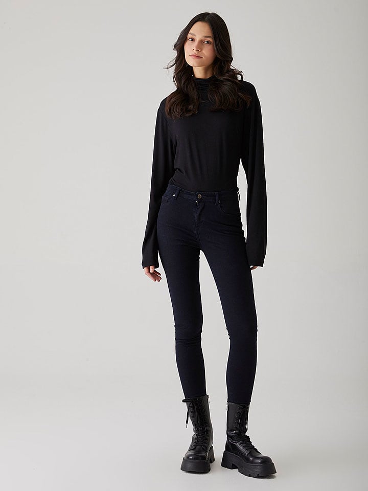 LTB Dżinsy "Florian B" - Skinny fit - w kolorze czarnym rozmiar: W27/L28