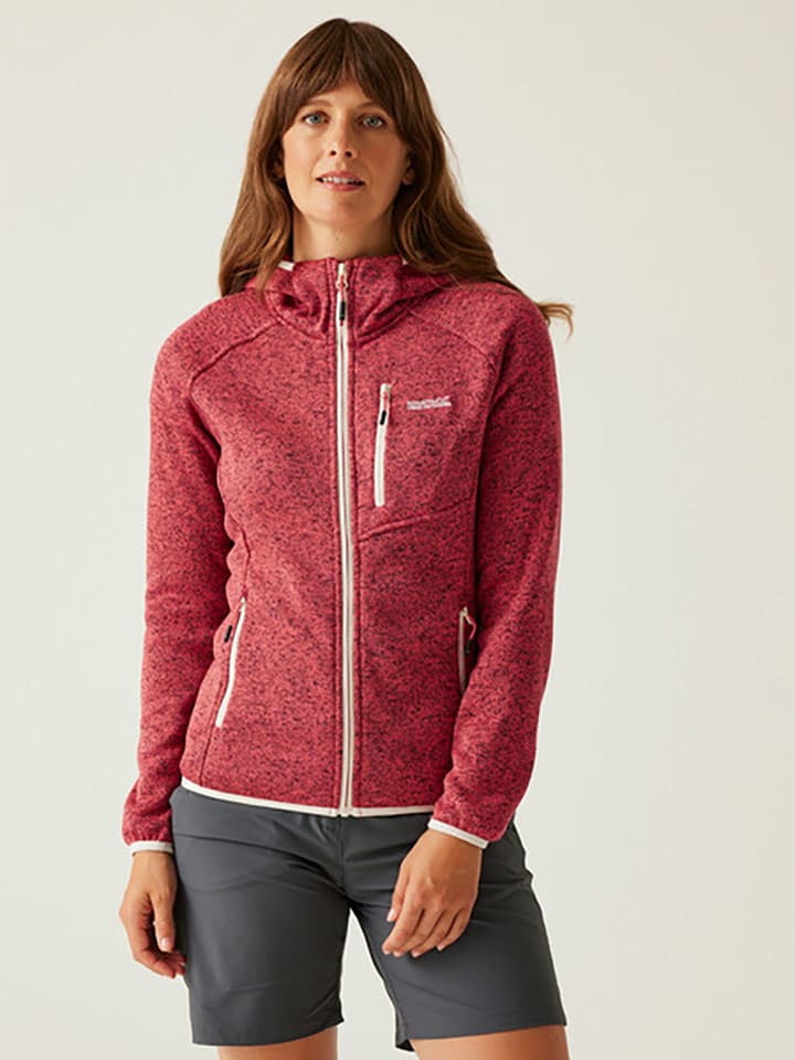 Regatta Kurtka polarowa "Newhill II" w kolorze czerwono-kremowym rozmiar: 36