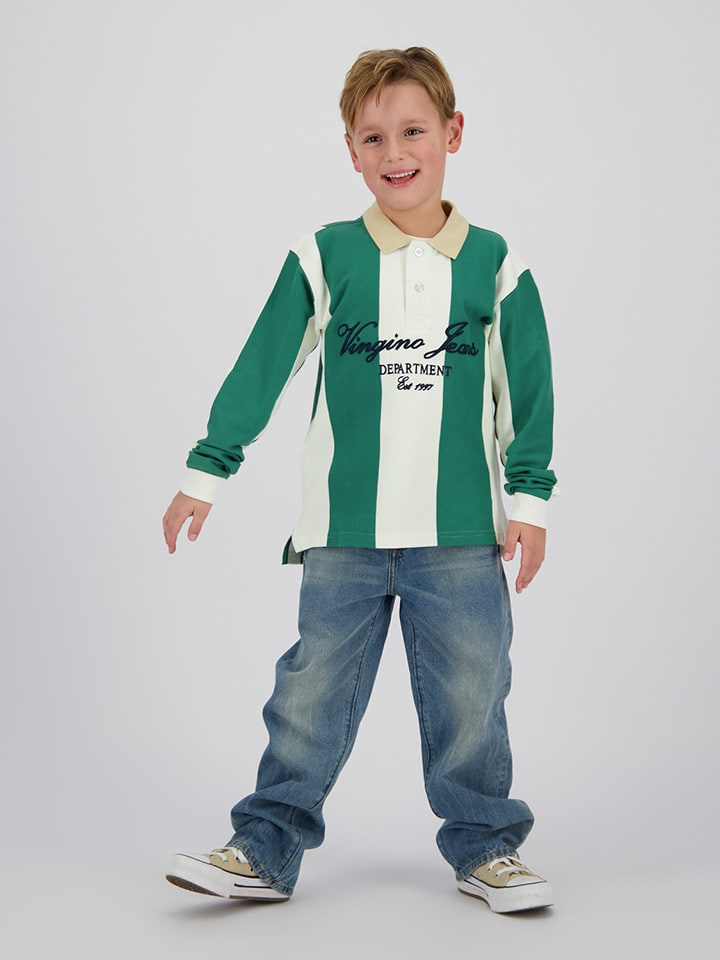 Vingino Dżinsy "Gino" - Comfort fit - w kolorze niebieskim rozmiar: 92