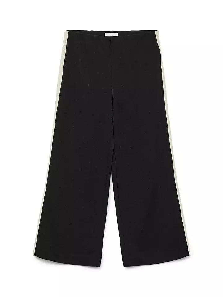 Vero Moda Girl Spodnie "Berlin" w kolorze czarnym rozmiar: 140