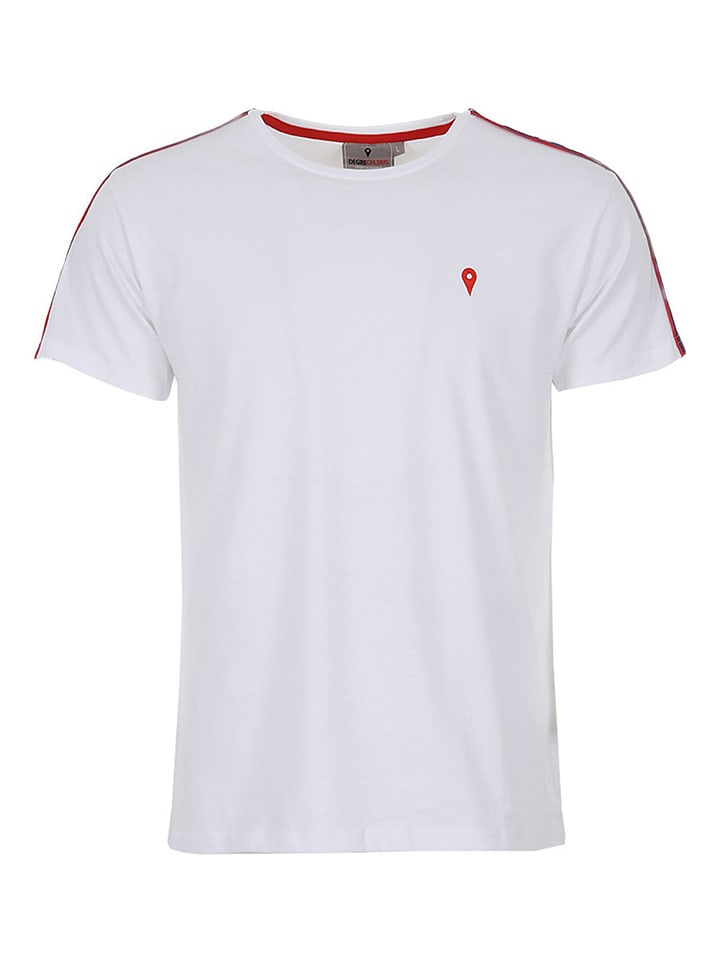 Peak Mountain Koszulka "Craner" w kolorze białym rozmiar: M