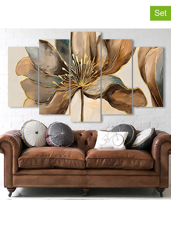 ABERTO DESIGN 5-częściowy zestaw druków artystycznych rozmiar: onesize