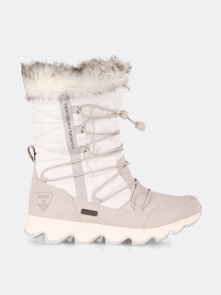 Kilpi Botki zimowe "Frozen" w kolorze biało-beżowym rozmiar: 37