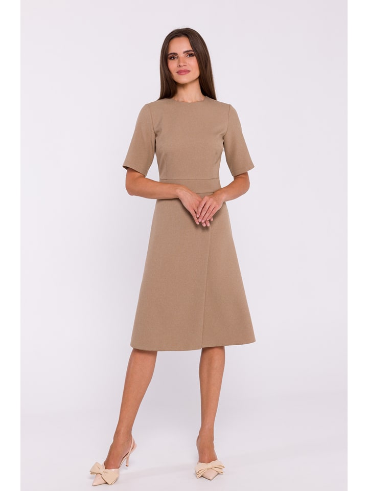 Stylove Sukienka w kolorze beżowym rozmiar: M