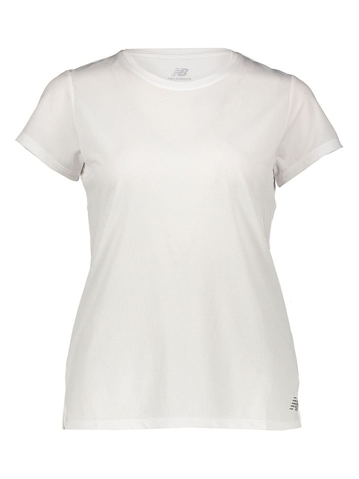 New Balance Koszulka "Core" w kolorze białym do biegania rozmiar: XL