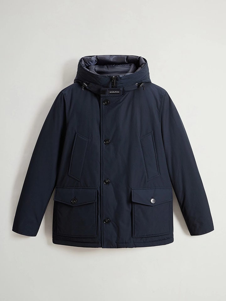 Woolrich Kurtka puchowa "Arctic Anorak" w kolorze granatowym rozmiar: M