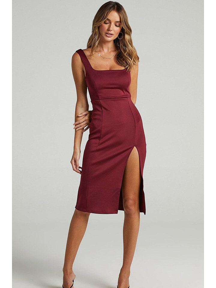 trendyol Sukienka w kolorze bordowym rozmiar: M