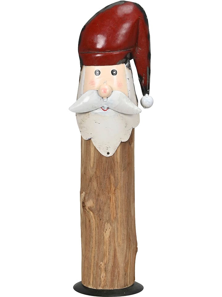 POSIWIO Figurka dekoracyjna w kolorze jasnobrązowo-czerwonym - 12 x 40 x 10 cm rozmiar: onesize