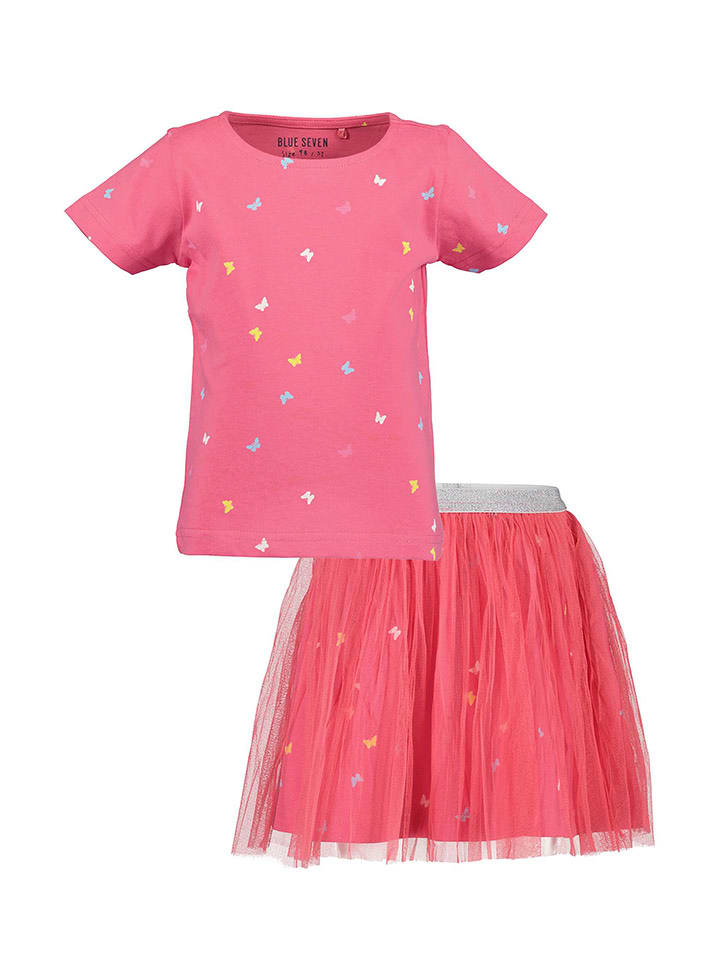 Blue Seven 2-częściowy zestaw w kolorze różowym rozmiar: 98