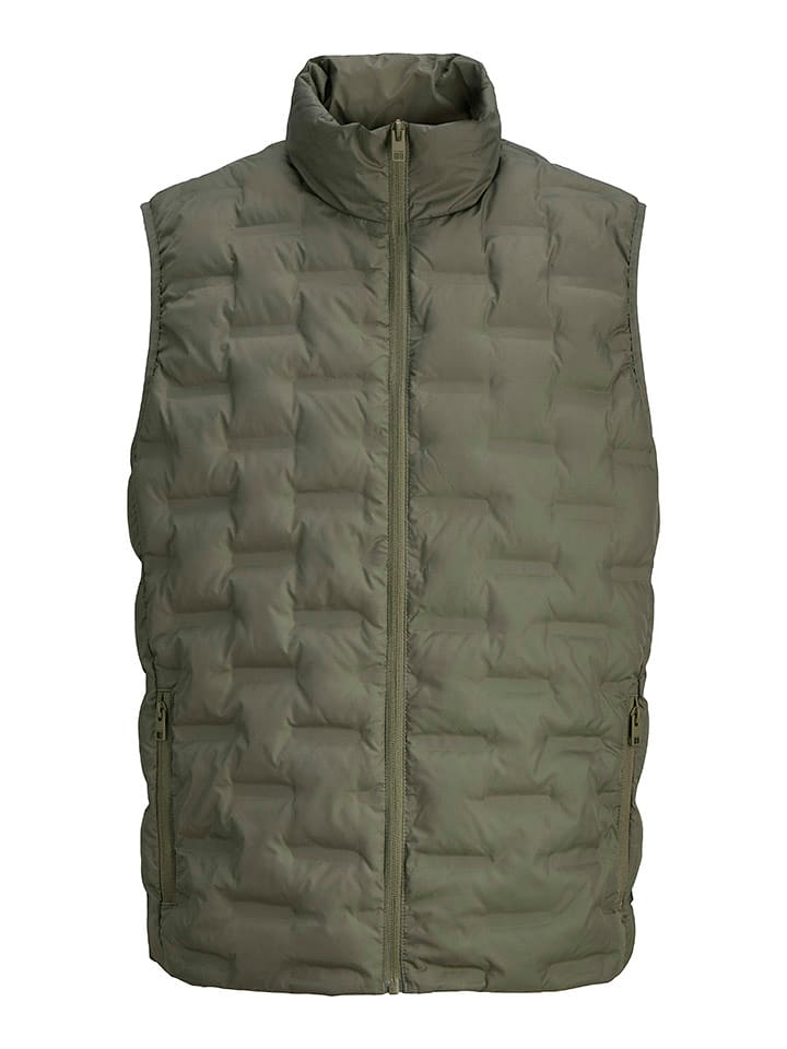 Jack & Jones Kamizelka w kolorze khaki rozmiar: M