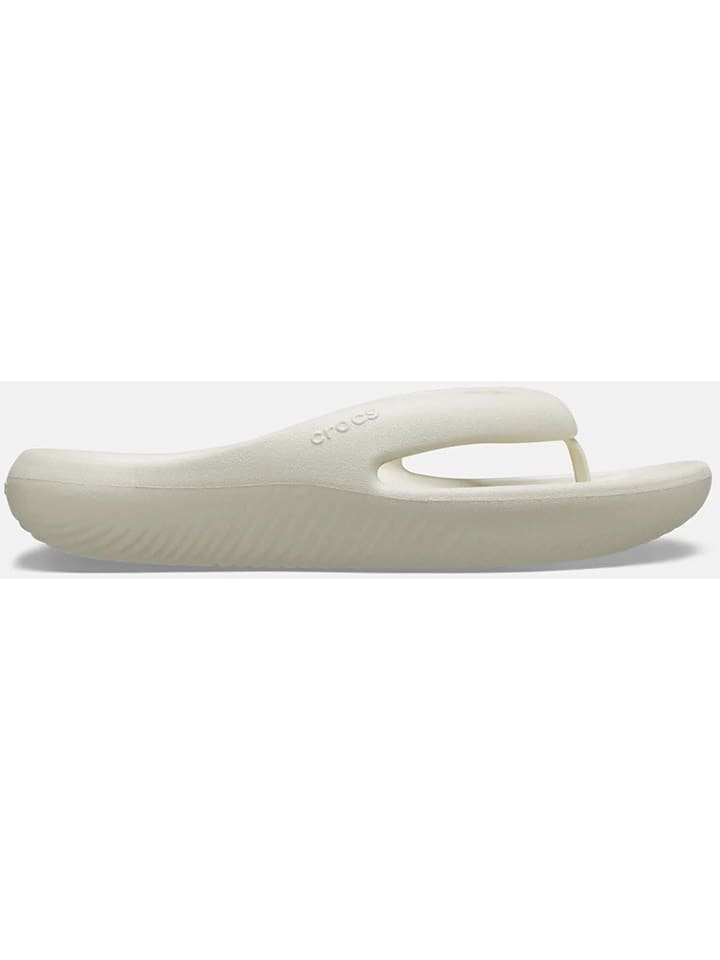 Crocs Japonki "Mellow" w kolorze kremowym rozmiar: 43/44