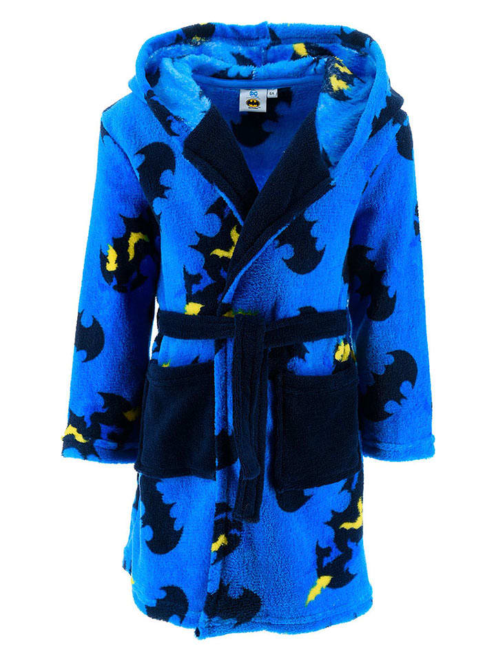 Batman Szlafrok "Batman" w kolorze niebieskim rozmiar: 98
