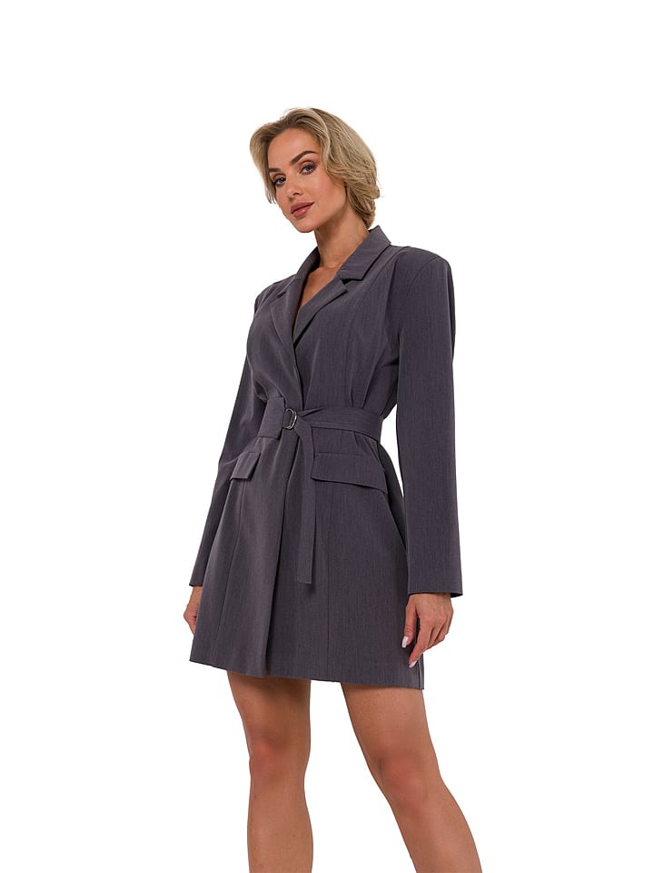 made of emotion Sukienka w kolorze antracytowym rozmiar: XXL