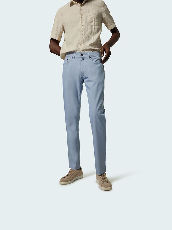 Pierre Cardin Spodnie w kolorze błękitnym rozmiar: W33/L32