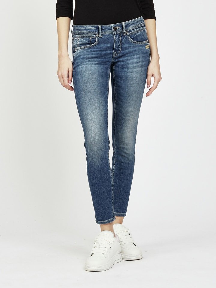 GANG JEANS Dżinsy - Skinny fit - w kolorze niebieskim rozmiar: W34
