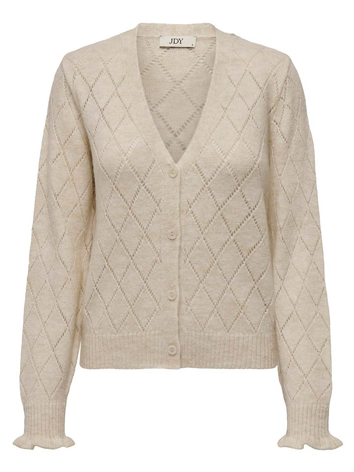 JDY Kardigan w kolorze beżowym rozmiar: S