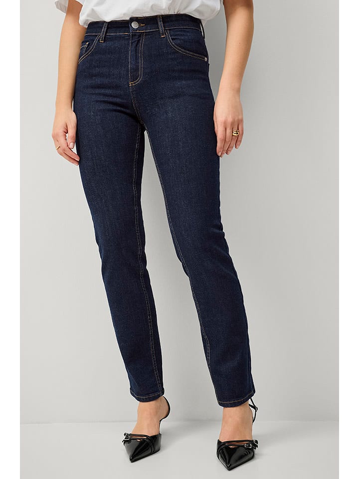 ellos Dżinsy "Thea" - Comfort fit - w kolorze granatowym rozmiar: W36/32