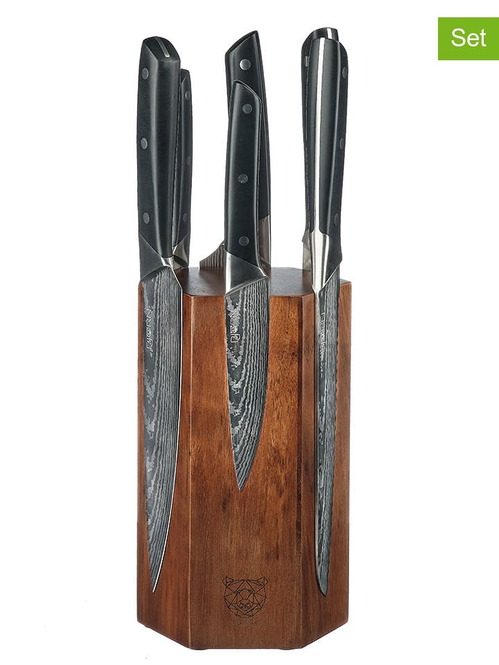 Björn 7-częściowy zestaw noży kuchennych "Erling Imatra" rozmiar: onesize
