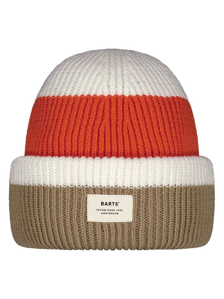 Barts Czapka "Ardem" w kolorze beżowo-białym rozmiar: onesize