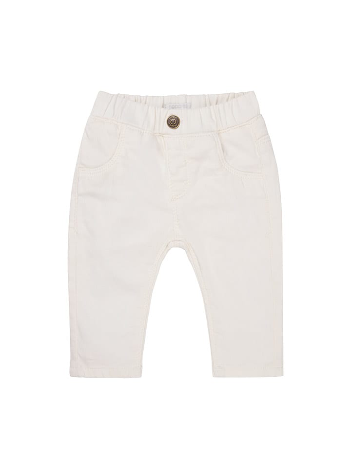 Noppies Dżinsy "Ogi" w kolorze białym rozmiar: 68