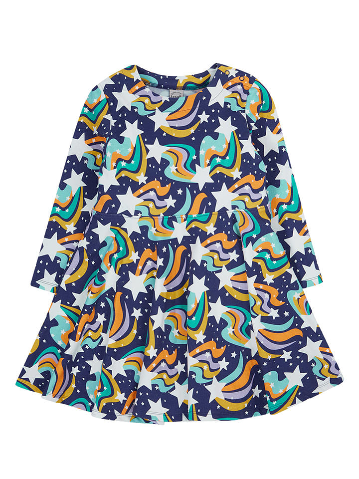 Frugi Sukienka "Cosy Skater" ze wzorem rozmiar: 128/134