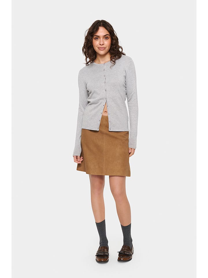 SAINT TROPEZ Kardigan w kolorze szarym rozmiar: S