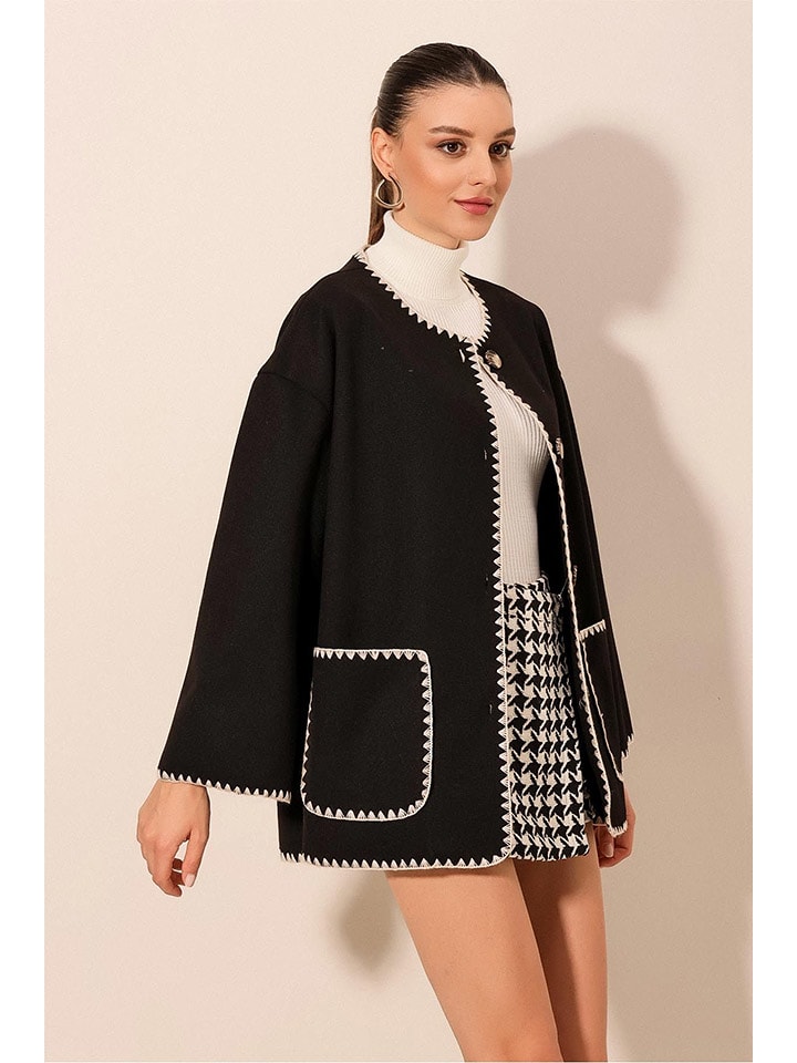 Bigdart Kardigan w kolorze czarnym rozmiar: 40