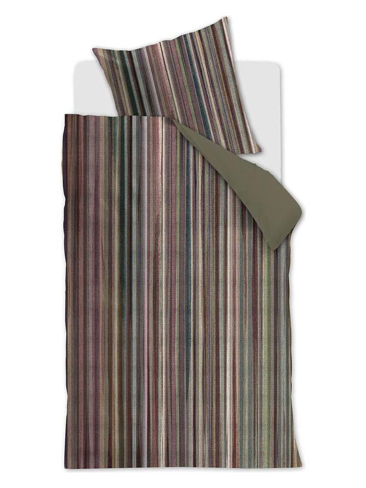 Beddinghouse Komplet pościeli satynowej "Roman" ze wzorem rozmiar: 135x200 cm