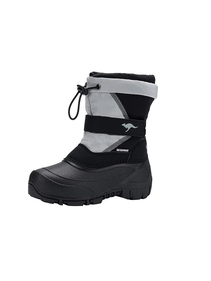 Kangaroos Kalosze "Kanga-Bean V" w kolorze czarno-szarym rozmiar: 35