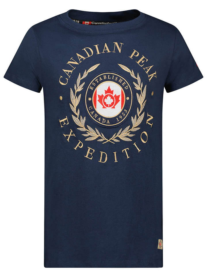 Canadian Peak Koszulka "Jigereak" w kolorze granatowym rozmiar: XL